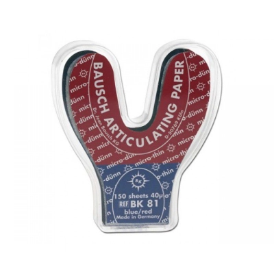 Бумага артикуляционная толщиной 40 мкм Arti-Check (150 дугообразных полосок)