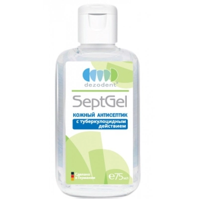 Гель дезинфицирующий для рук Dezodent SeptGel (75 мл)