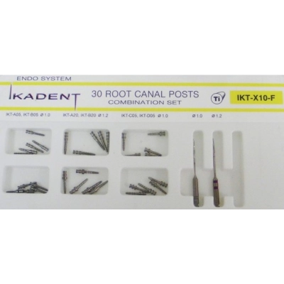 Штифты титановые Ikadent IKT-X10-F (набор)
