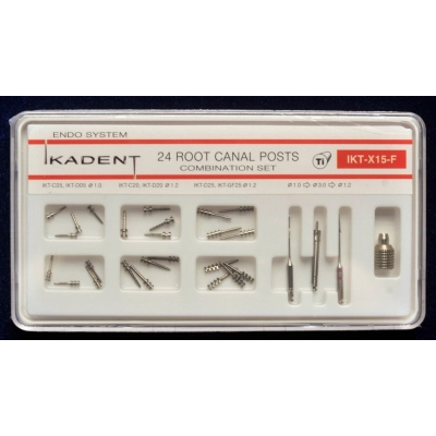 Штифты титановые Ikadent IKT-X15-F (набор)