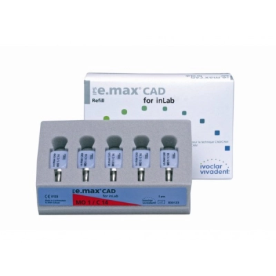 Блоки IPS e.max CAD для inLab MO C14, по 1 x 5