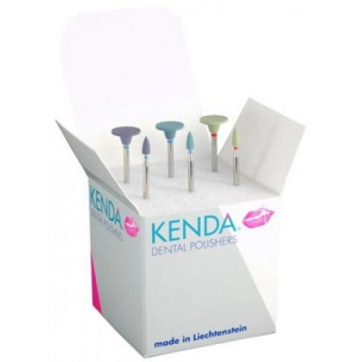 Набор для дентальной полировки оксида циркония и пресс-керамики НР 3-шаговая система с алмазной крошкой Z-Series