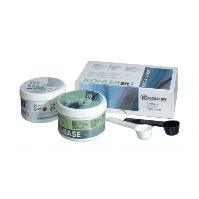 Материал слепочный поливинилсилоксановый Kohlersil 1 (2 шт. 960 г и 640 мл)