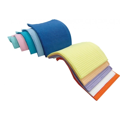 Нагрудники для пациентов 3-х слойные Dry-Back (33x45,5 см, 500 шт.)