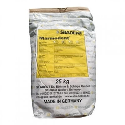 Гипс Marmodent, 3 кл, цвет голубой, 25 кг