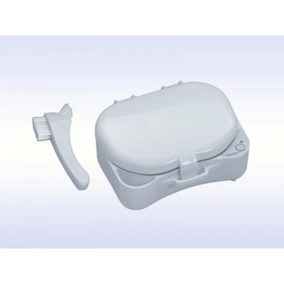 Denture Spa - ванночка для чистки съемных протезов c батареей и адаптером
