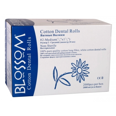 Валики ватные №2 (2000 шт.)