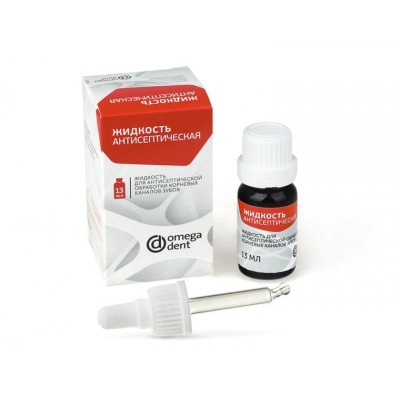 Материал для антисептической обработки корневых каналов и кариозных полостей (13 мл)